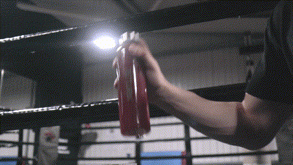 Mix vigorously and drink
